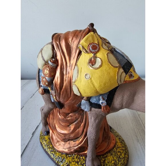 Vintage accents unlimited camel chalkware nativity statue large figurine - Picture 3 of 10